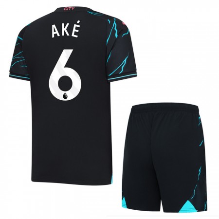 Camisetas Manchester City Ake 6 Tercera 2023-24 - Niño (+ Pantalones)